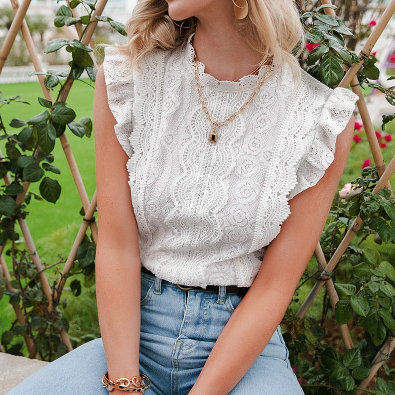 Italy Lace Blouse