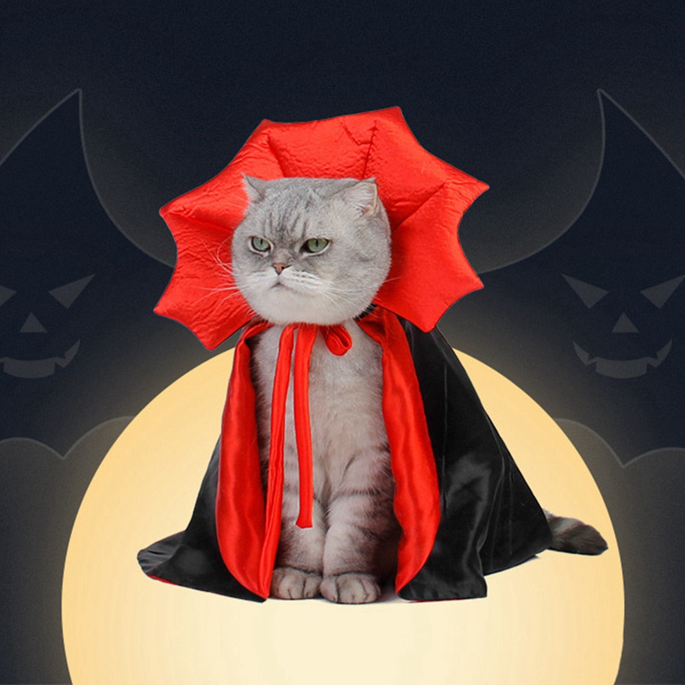Vampire Cloak Pet Costume